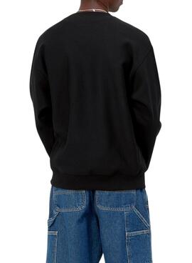 Sweatshirt Carhartt Basic Schwarz für männer