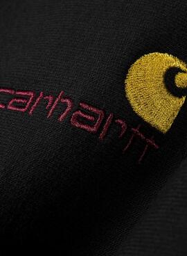 Sweatshirt Carhartt Basic Schwarz für männer