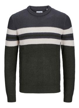 Pullover Jack and Jones Sander Marineblau für männer