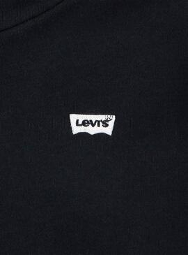 Hoodie Levis Batwing Schwarz für Mädchen