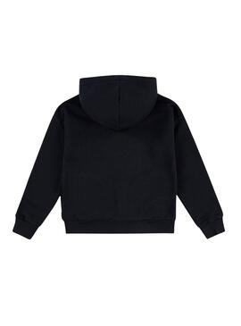 Hoodie Levis Batwing Schwarz für Mädchen