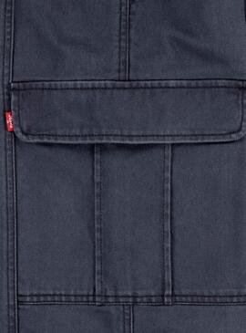 Jeans Levis 94 Baggy Cargo Schwarz für Mädchen