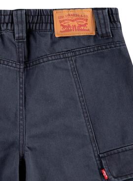 Jeans Levis 94 Baggy Cargo Schwarz für Mädchen