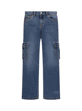 Jeans Levis 94 Baggy Cargo für Mädchen