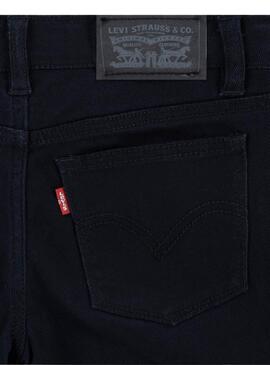 Jeans Levis Weite Beinform Schwarz für Mädchen