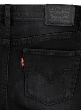 Jeans Levis 710 Schwarz Super Skinny für Mädchen