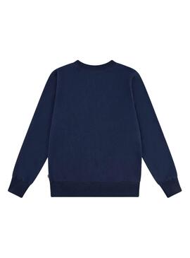 Sweatshirt Levis Monogram LS Marineblau für Jungen