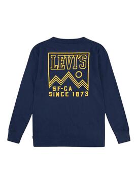 Levis High Peaks Langarmshirt in Blau für Kinder