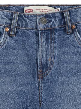 Jeans Levis 551Z Gerade Blau für Jungen