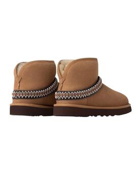 UGG Classic Mini Crescent camel für Frauen