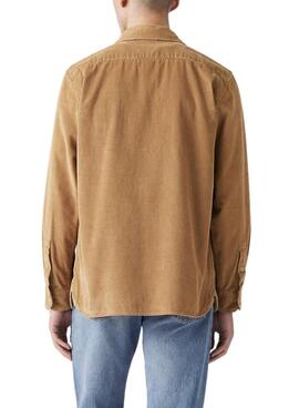 Hemdjacke Levis Jackson Worker Corduroy Camel für herren