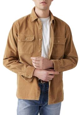 Hemdjacke Levis Jackson Worker Corduroy Camel für herren