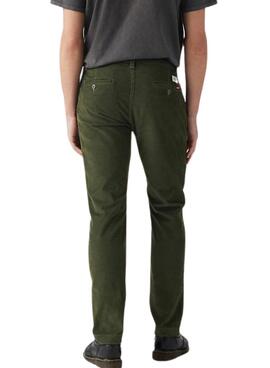 Hose Levis XX Chino Standard Taper aus Kord Grün für herren