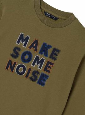 Pullover Mayoral Make Some Noise Khaki für Jungen