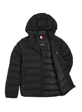 Jacke Tommy Hilfiger Mid Weight Schwarz für Männer