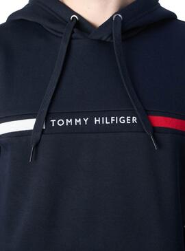 Sweatshirt Tommy Hilfiger Chest Insert dunkelblau für herren