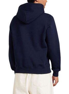 Sweatshirt Tommy Hilfiger Roundall Marineblau für männer