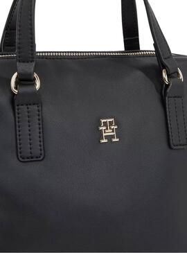 Handtasche Tommy Hilfiger Poppy Reform Schwarz für frauen