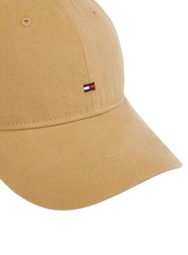 Kappe Tommy Hilfiger Flag 85 beige für Männer