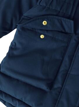 Parka Name It Master Bleu Marine pour fille