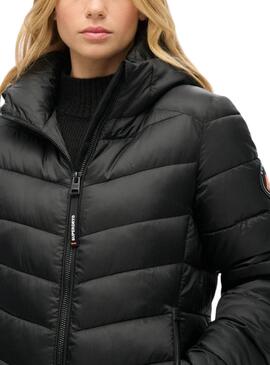 Jacke Superdry Fuji Schwarz für frauen