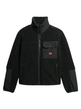 Jacke Superdry Borg Schwarz für männer