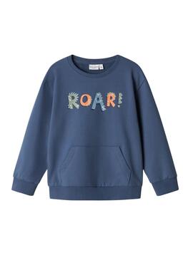 Sweatshirt Name It Vugo Blau für Jungen