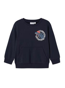 Sweatshirt Name It Vugo Dunkelblau für Jungen