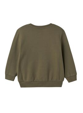 Sweatshirt Name It Vugo Khaki für Jungen