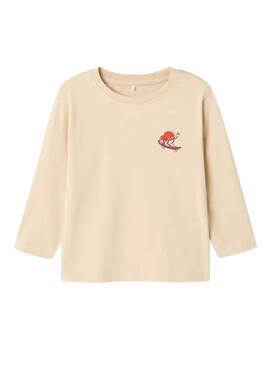 T-Shirt Name It Otis Creme für Kids