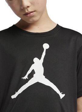 T-Shirt Jordan Jumpman Schwarz für Jungen