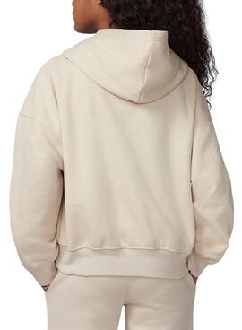 Sweatshirt Jordan Brooklyn beige für mädchen