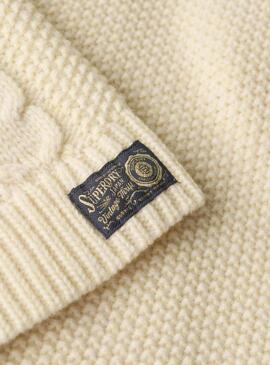 Pullover Superdry Jumper Beige für Frauen