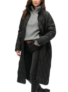 Jacke Superdry Liner Schwarz für Frauen