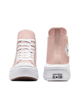 Converse All Star Chuck Taylor Move Rosa für Damen.