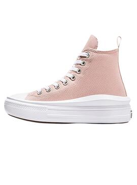 Converse All Star Chuck Taylor Move Rosa für Damen.