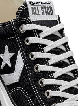 Sneaker Converse Star Player 76 Schwarz für Damen und Herren.