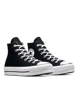 Sneaker Chuck Taylor All Star Platform Schwarz