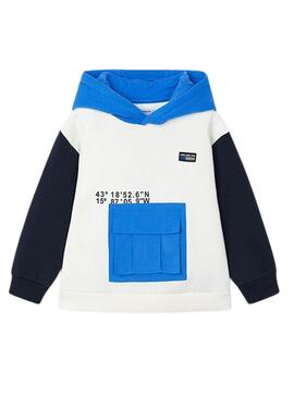 Sweatshirt Mayoral Tasche Cerulean für Jungen