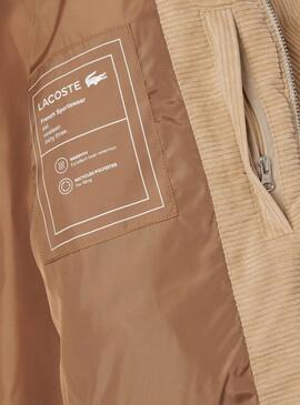 Jacke Lacoste Cordura Beige für Männer