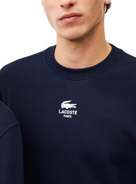 Sweatshirt Lacoste Paris Marine für Frauen und Männer