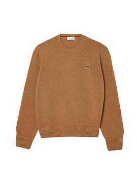 Pullover Lacoste Tricot camel für Männer