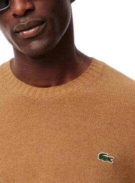 Pullover Lacoste Tricot camel für Männer