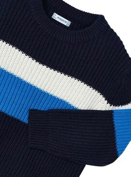 Mayoral Colorblock Cerulean Pullover für Jungen