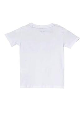 T-Shirt Pepe Jeans Bain weiß für Jungen