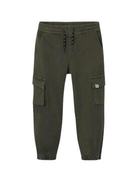 Mayoral Cargo Jogger Khaki Hose für jungen