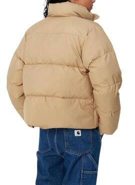 Wattierte Jacke Carhartt Springfield Beige für Frauen