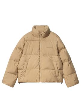 Wattierte Jacke Carhartt Springfield Beige für Frauen