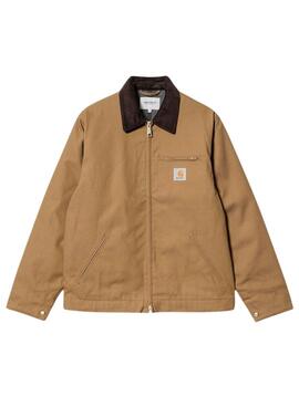 Jacke Carhartt Detroit Braun für Männer