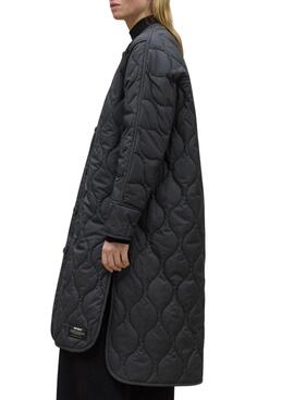 Parka Ecoalf Lezna Schwarz für Frauen